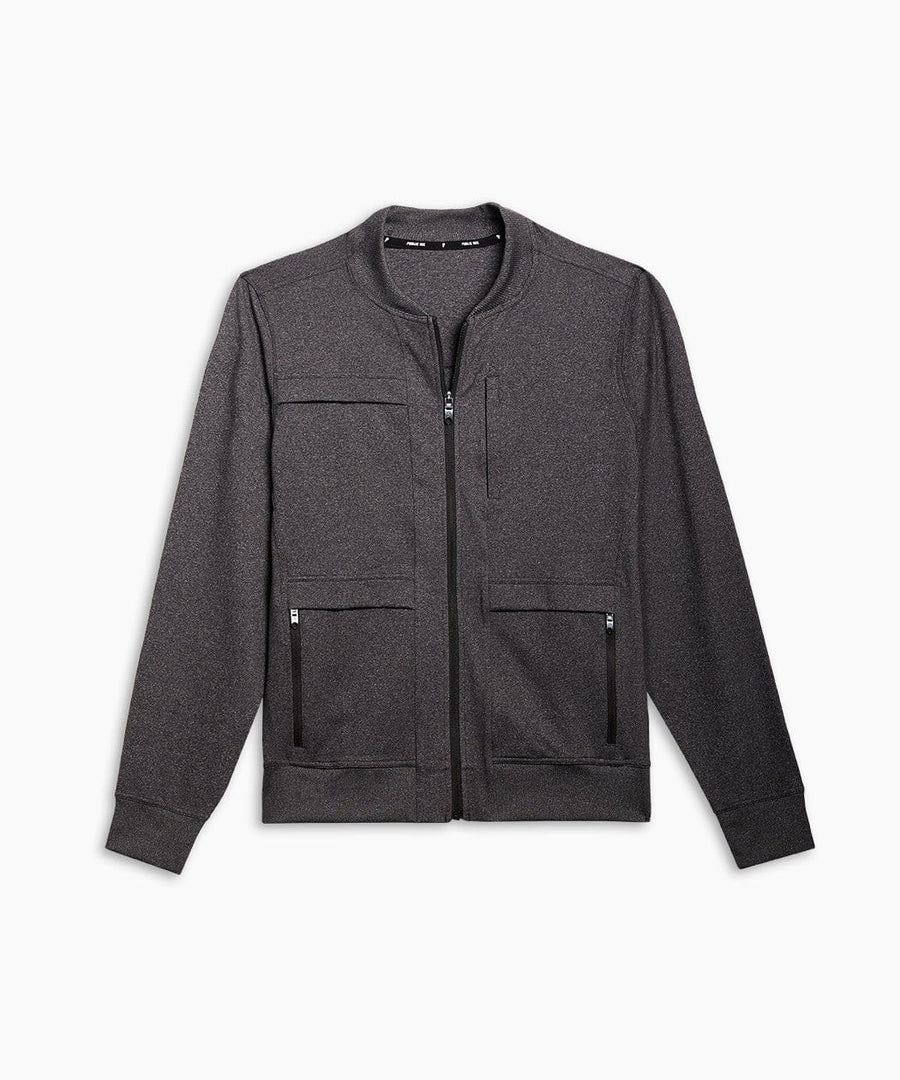 Crosstown Bomber | Men's Heather Charcoal