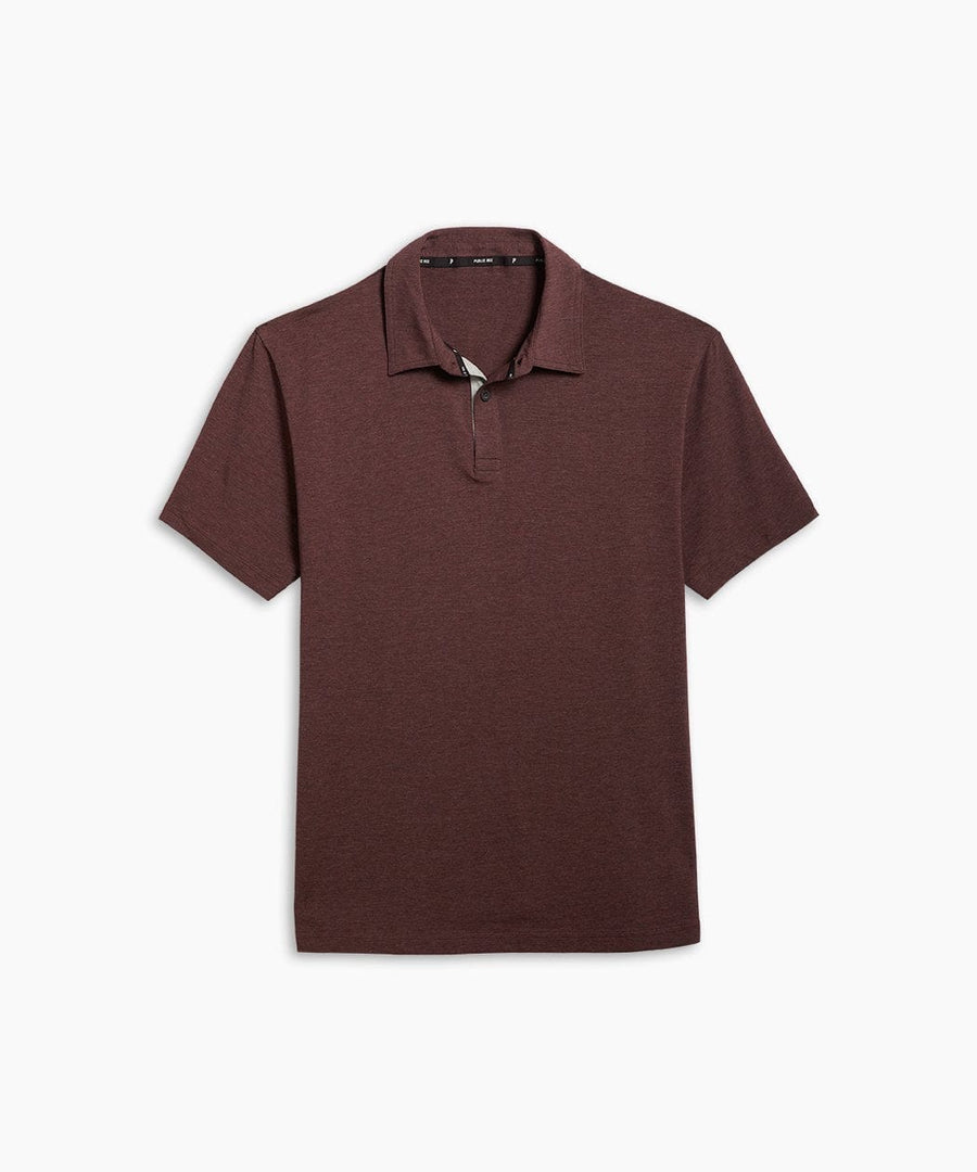 Go-To Polo | Men's Heather Burgundy