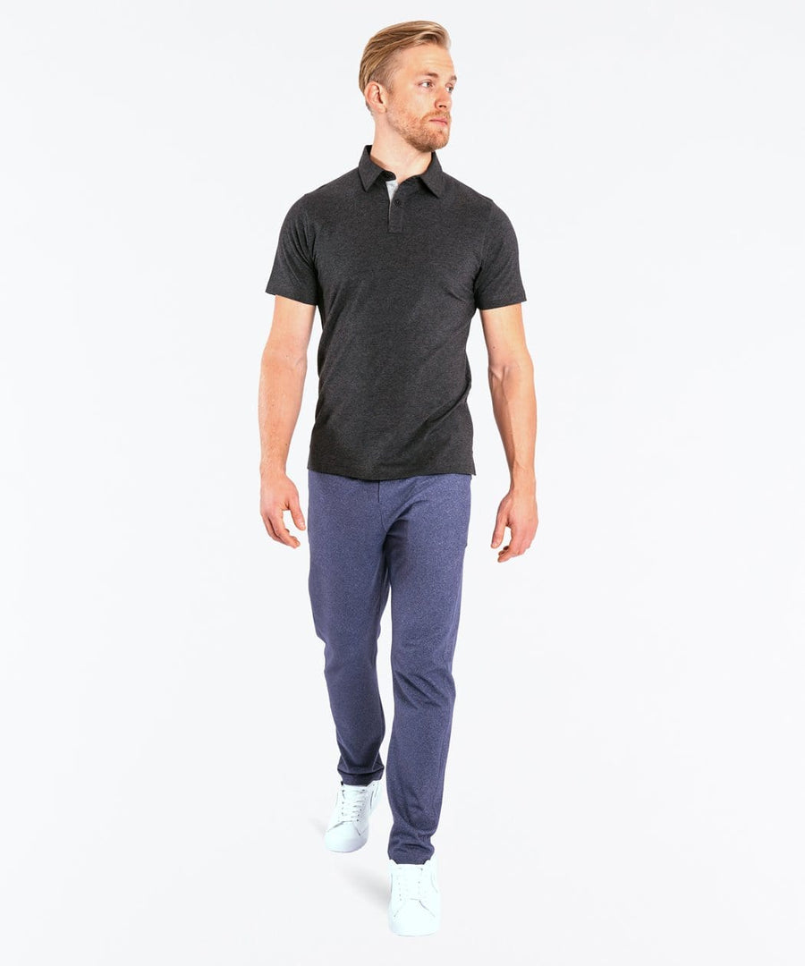 Go-To Polo | Men's Heather Charcoal