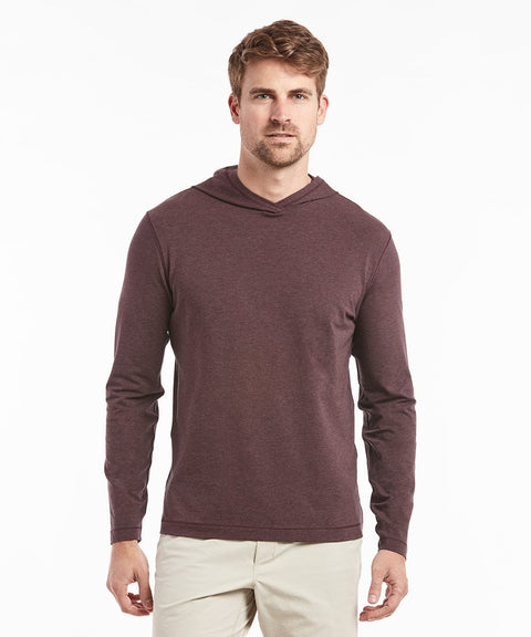 Public Rec Sweatshirts Go-To Hoodie | Men's Heather Burgundy Heather Burgundy / S