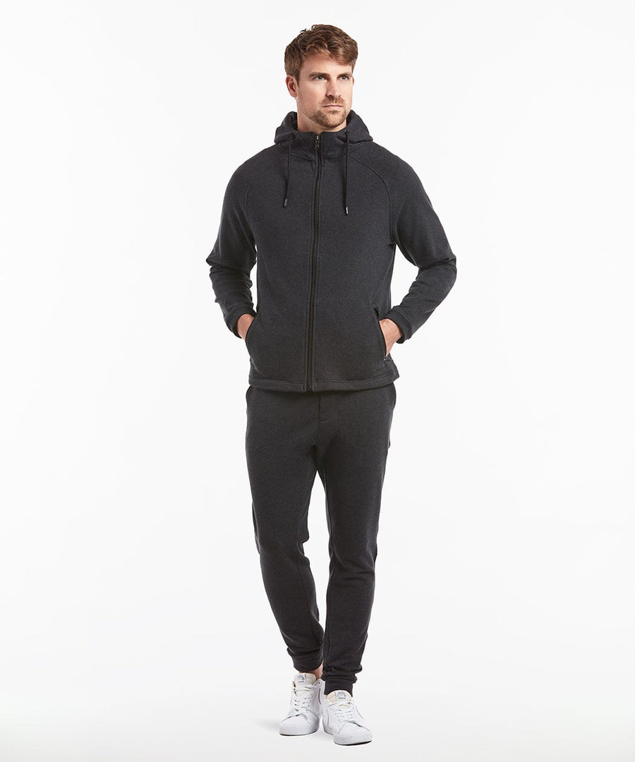 Weekend Full Zip | Men's Heather Charcoal