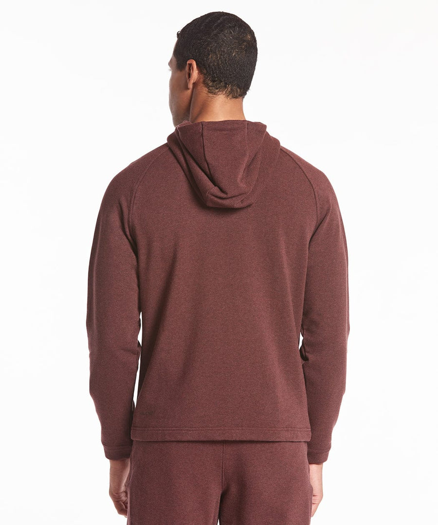 Weekend Full Zip | Men's Heather Maroon