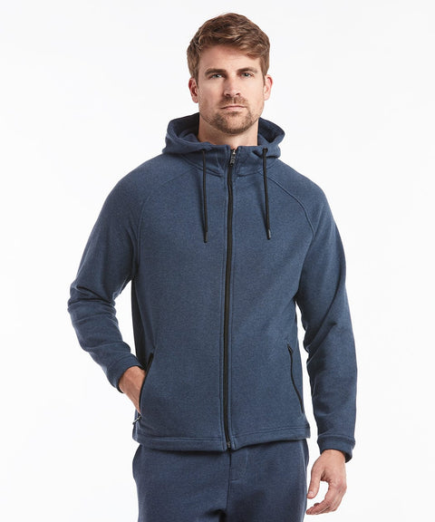 Public Rec Sweatshirts Weekend Full Zip | Men's Heather Navy Heather Navy / S