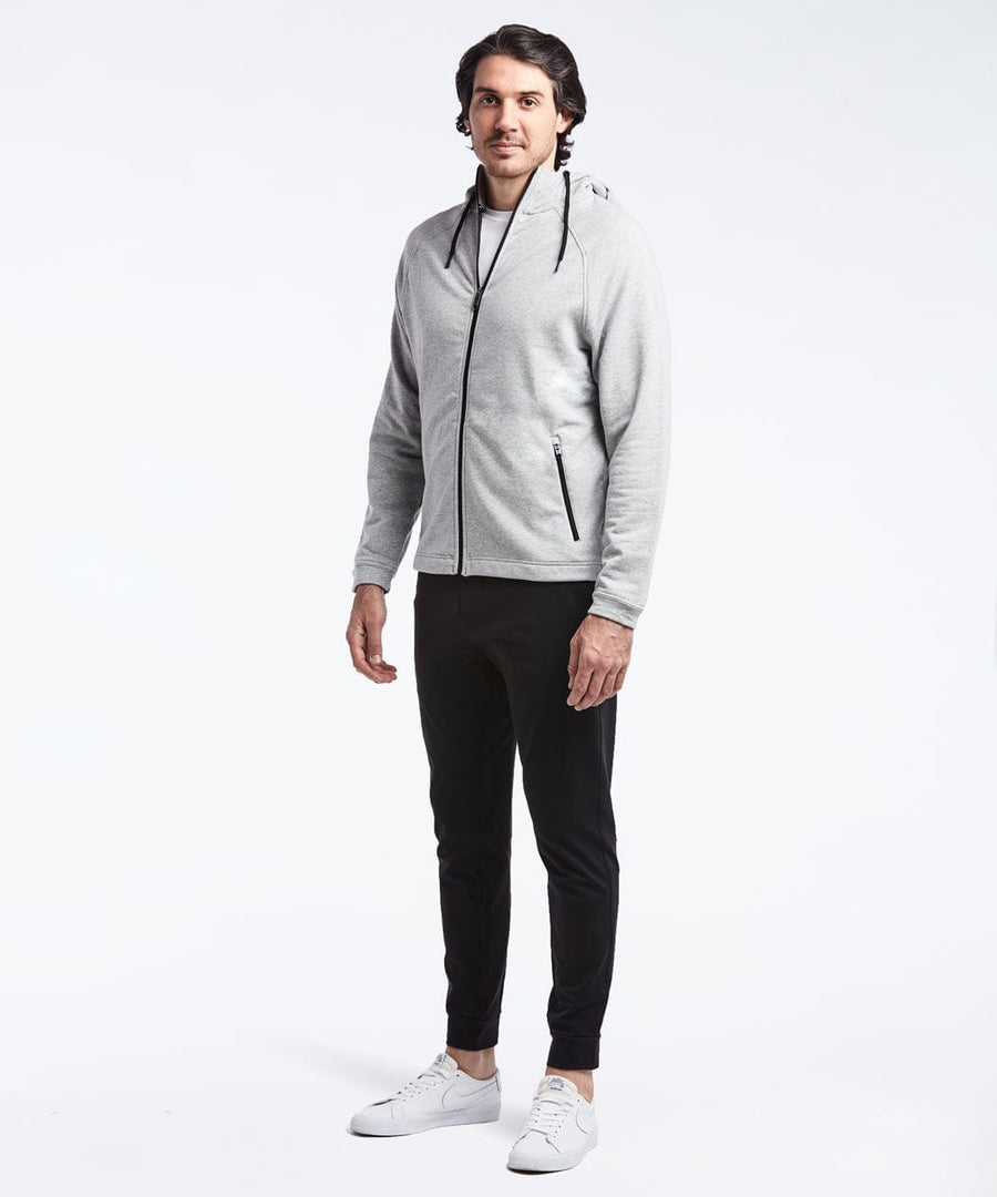 Weekend Full Zip | Men's Heather Silver Spoon