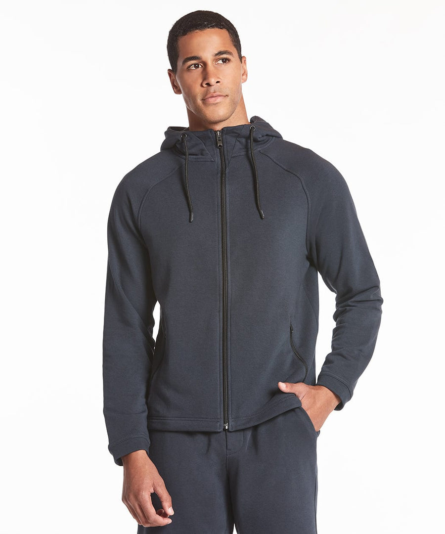 Weekend Full Zip | Men's Stone Navy