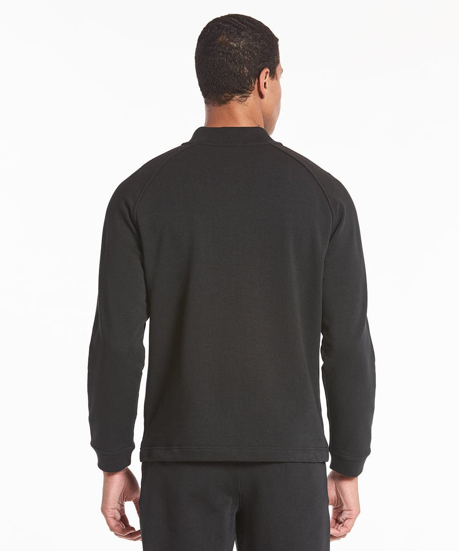 Weekend Half Zip | Men's Black