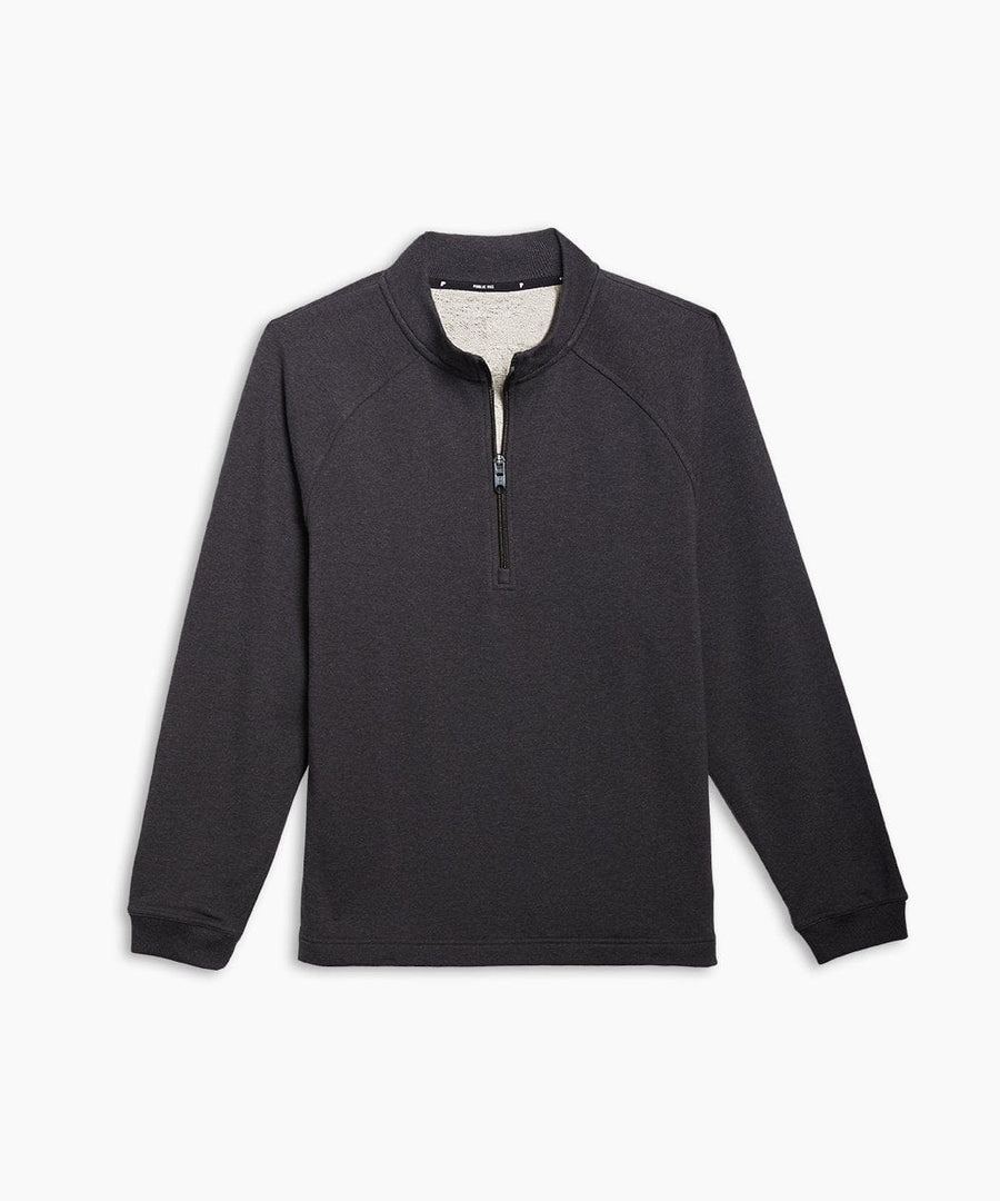 Weekend Half Zip | Men's Heather Charcoal