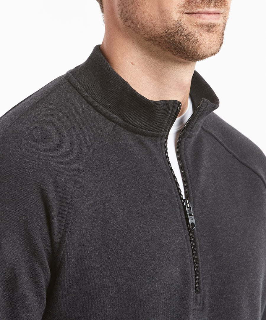 Weekend Half Zip | Men's Heather Charcoal