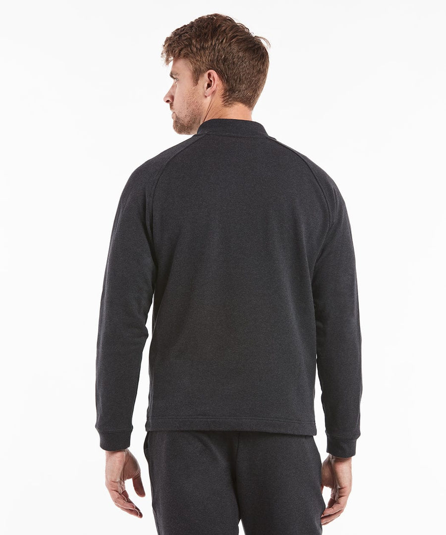 Weekend Half Zip | Men's Heather Charcoal