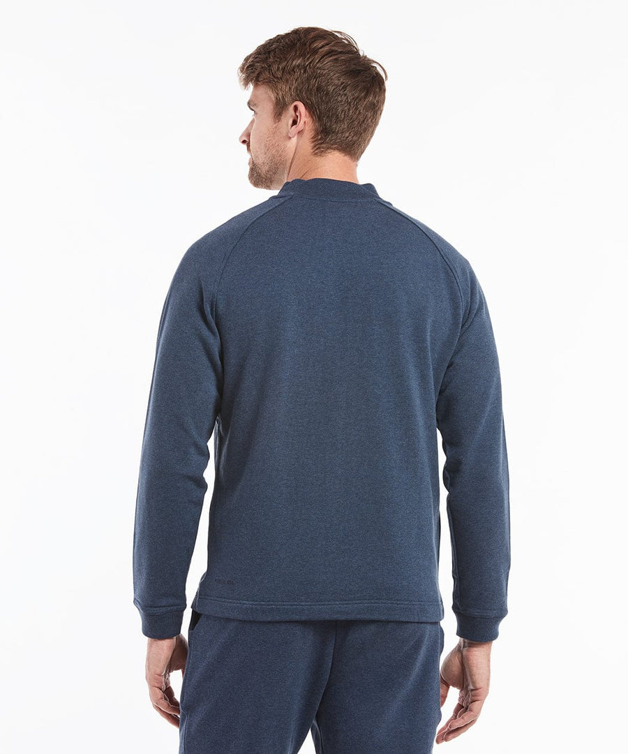 Weekend Half Zip | Men's Heather Navy