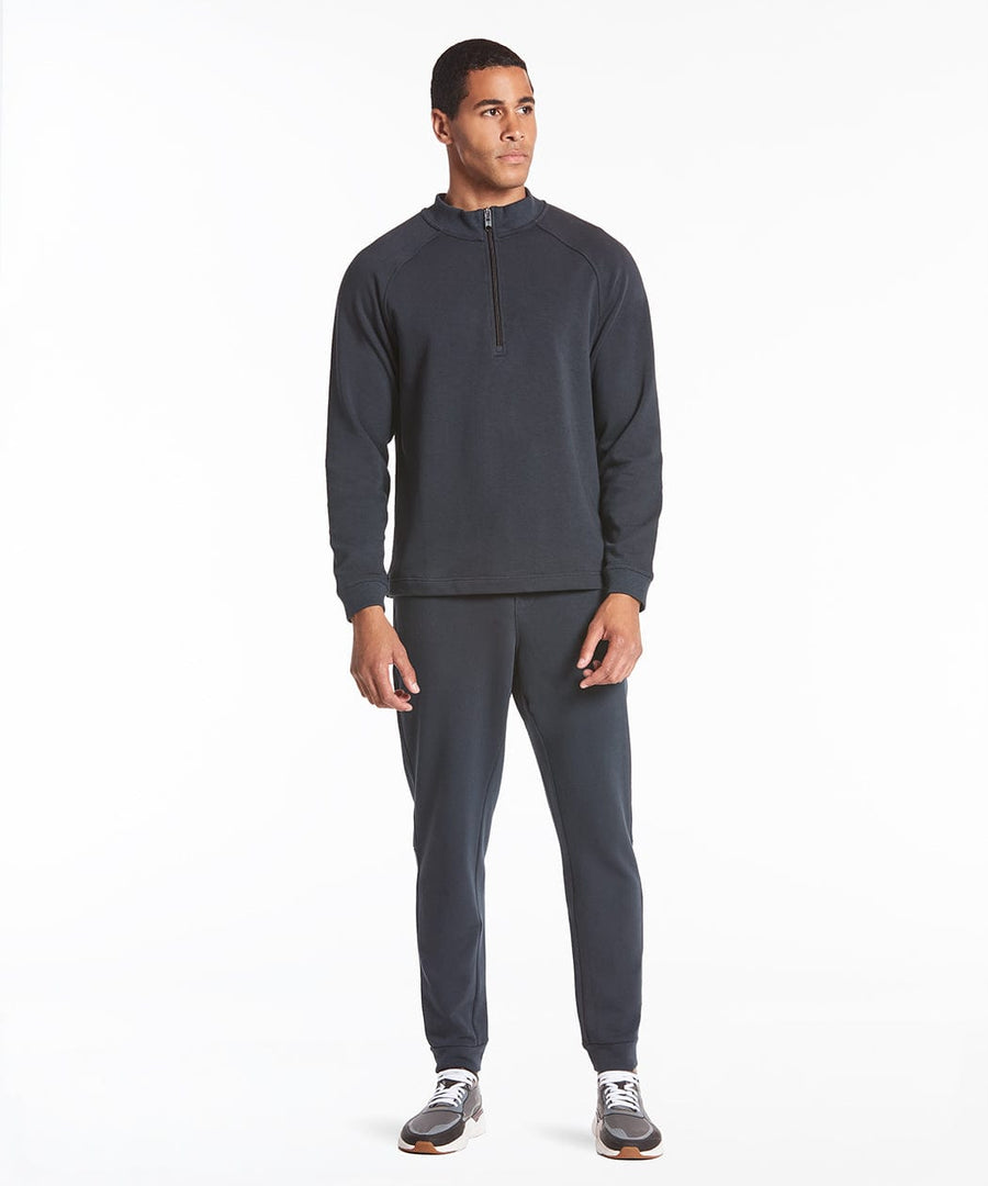 Weekend Half Zip | Men's Stone Navy