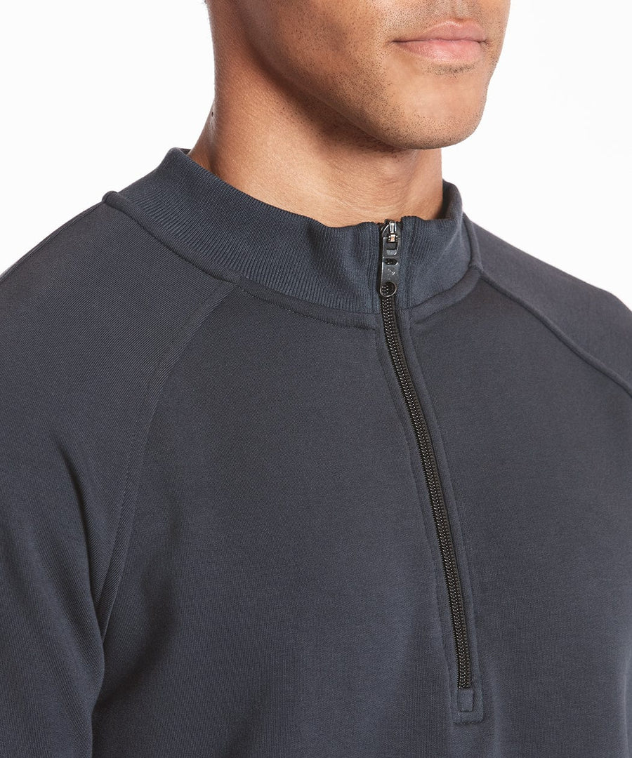 Weekend Half Zip | Men's Stone Navy