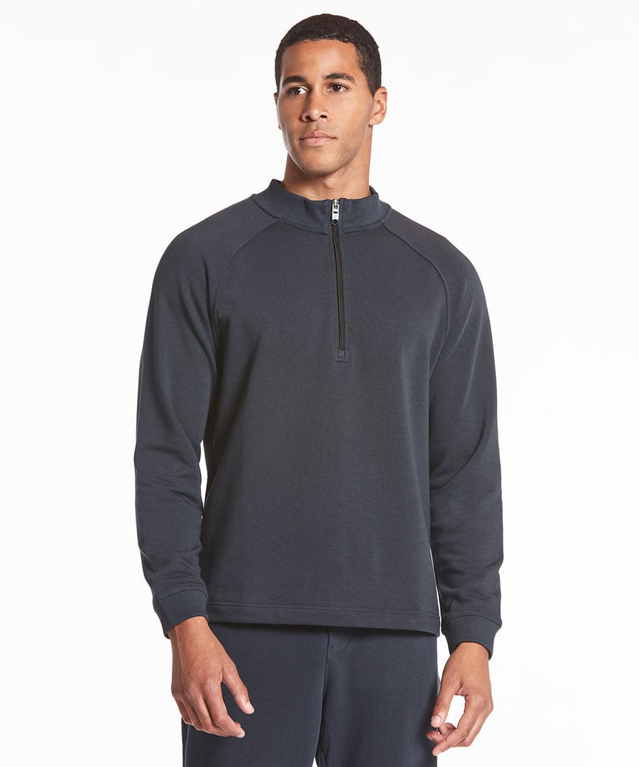 Weekend Half Zip | Men's Stone Navy