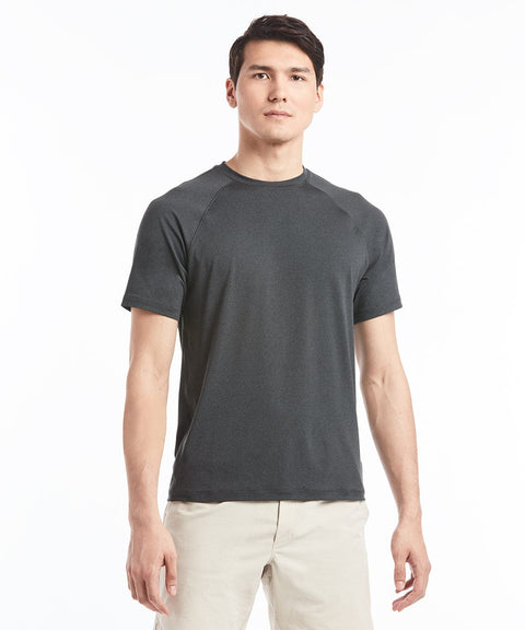 Public Rec T-Shirts Elevate Crew | Men's Heather Black Heather Black / S