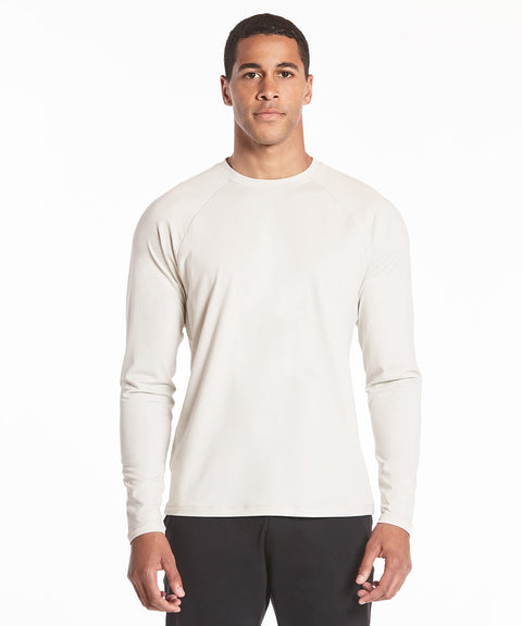 Public Rec T-Shirts Elevate Long Sleeve | Men's Heather Oat Heather Oat / S