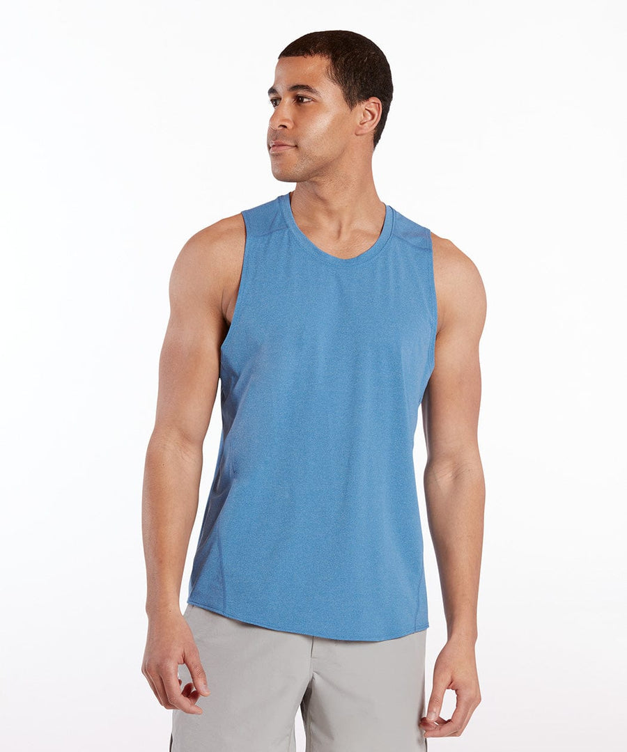 Endurance Tank | Men's Blue Salt