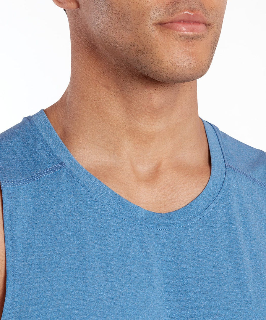 Endurance Tank | Men's Blue Salt