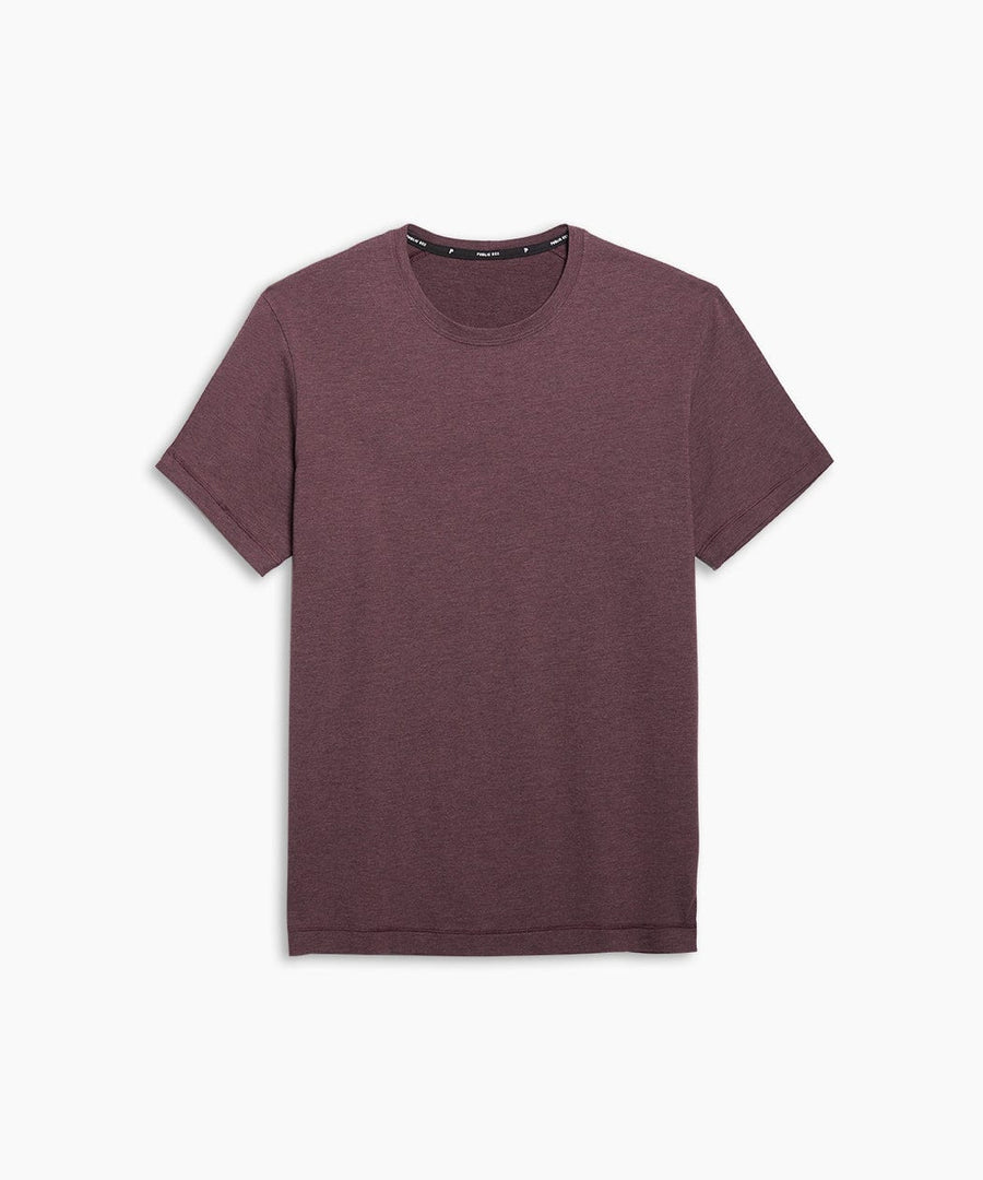 Go-To Crew | Men's Heather Burgundy