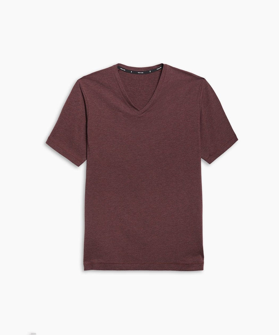 Go-To V | Men's Heather Burgundy