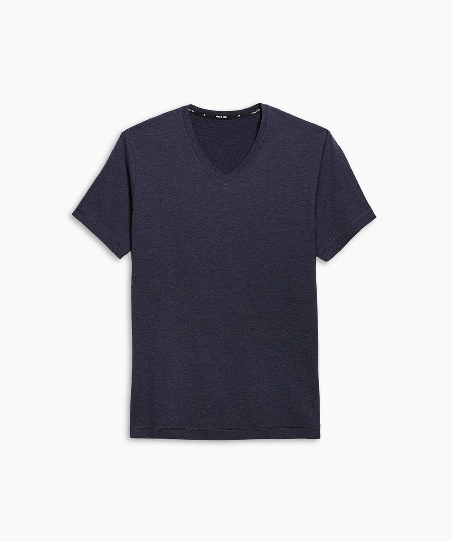 Go-To V | Men's Heather Navy