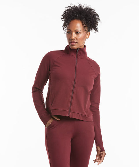 Public Rec Women's Jackets All Day Jacket | Women's Maroon Maroon / XS