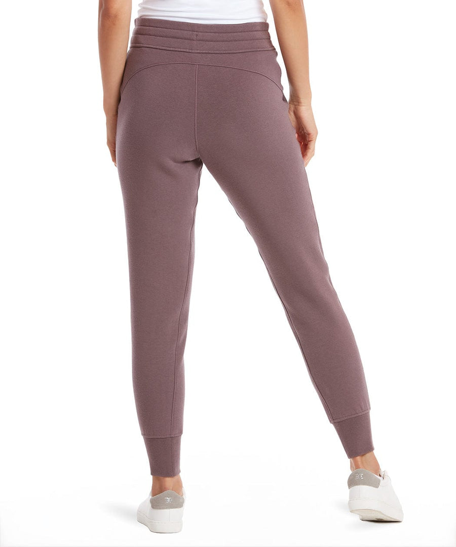 Luxe Fleece Jogger | Women's Smokey Plum