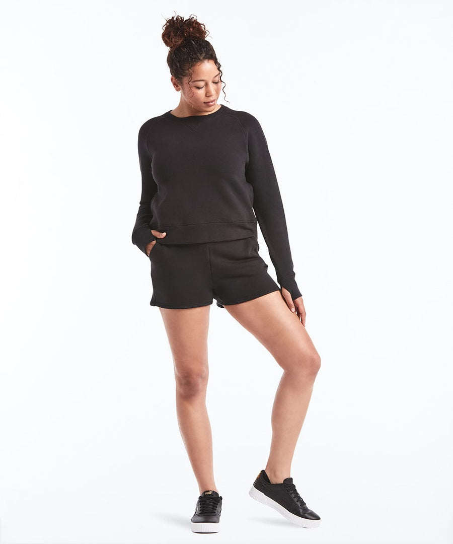 Luxe Fleece Short | Women's Black