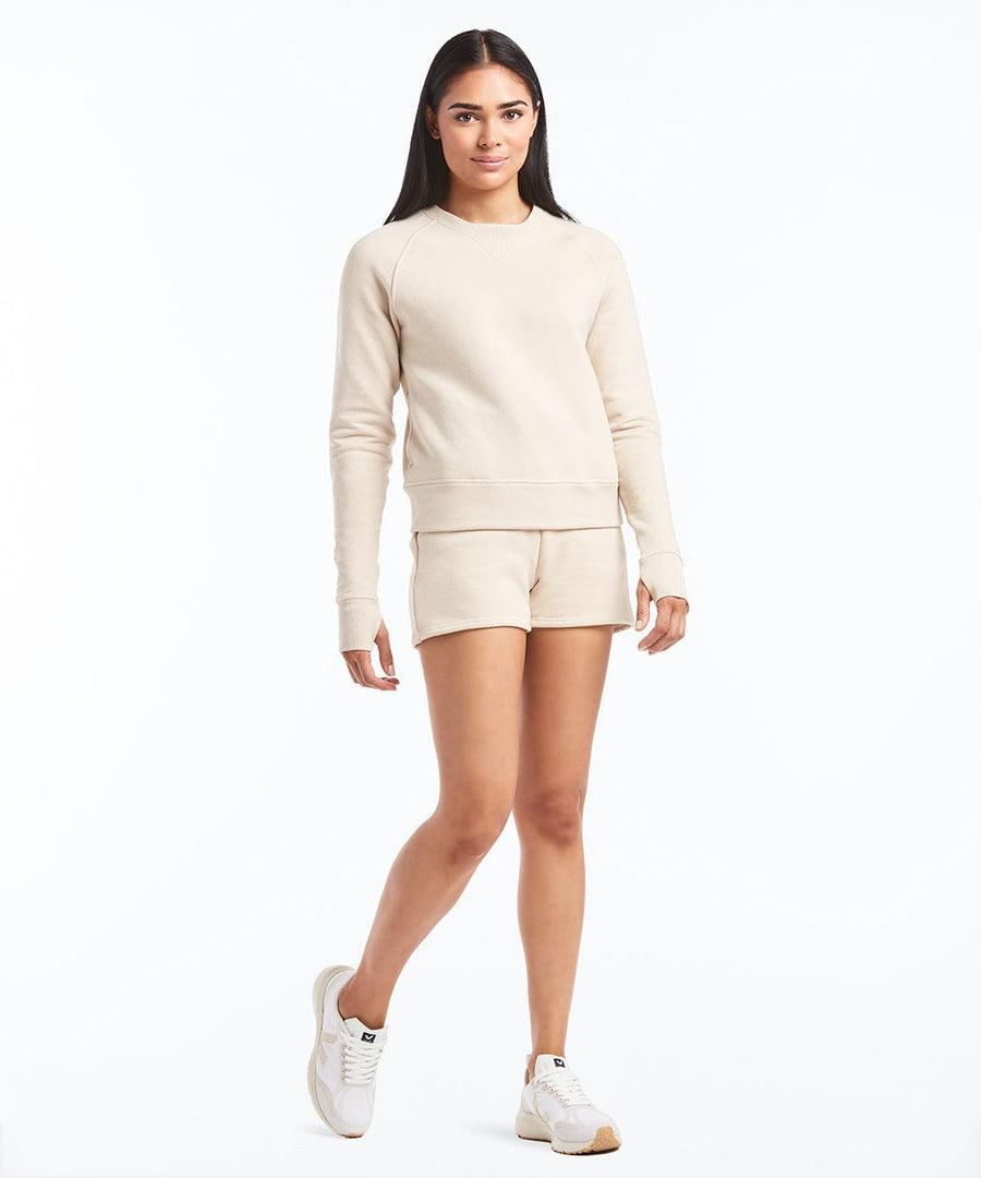 Luxe Fleece Short | Women's Ivory