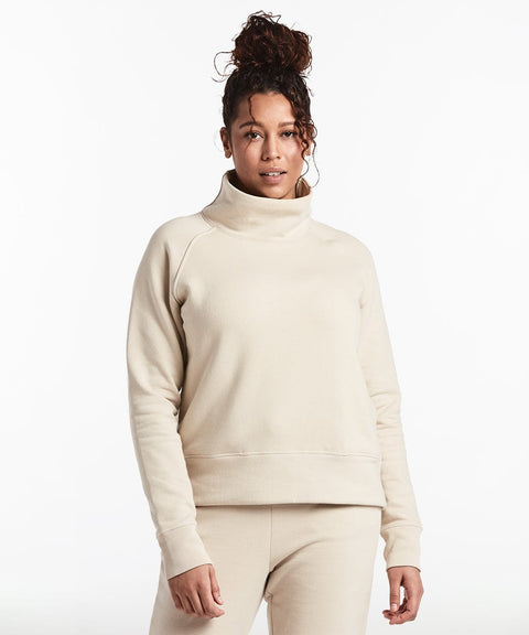 Public Rec Women's Sweatshirts Luxe Fleece Pullover | Women's Ivory Ivory / XS