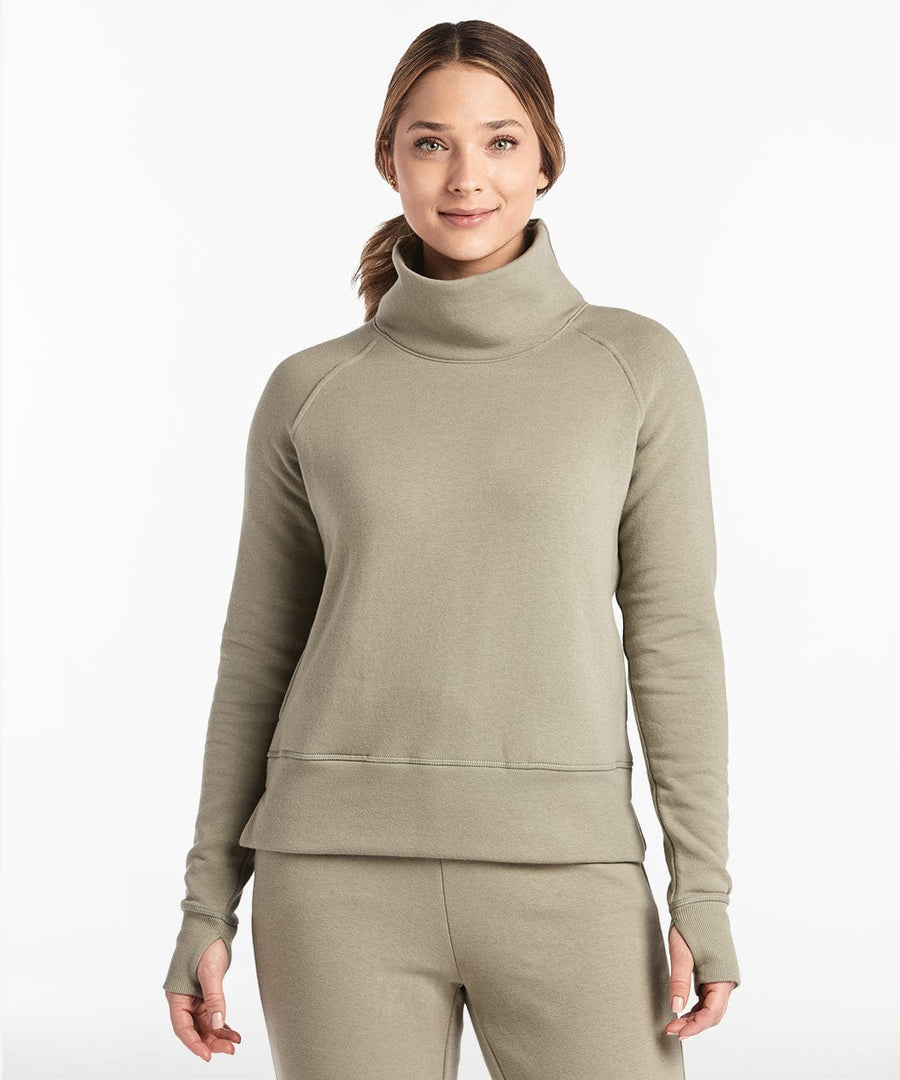 Luxe Fleece Pullover | Women's Sage