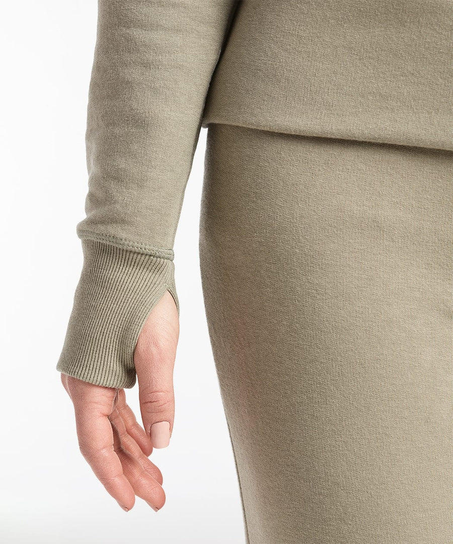 Luxe Fleece Pullover | Women's Sage