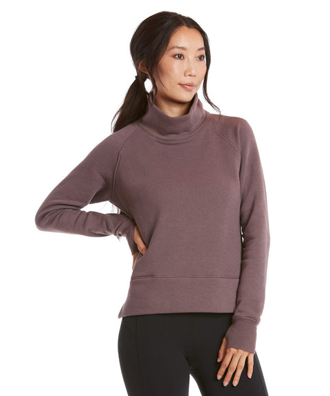 Public Rec Women's Sweatshirts Luxe Fleece Pullover | Women's Smokey Plum Smokey Plum / XS